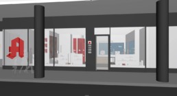 Apothekeneinrichtung Schreinerei Haase & Co. Mainz