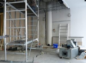 Apothekeneinrichtung, Schreinerei Haase & Co. Mainz